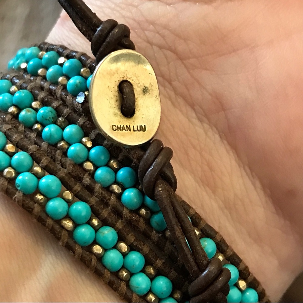 Chan Luu Turquoise Wrap Bracelet